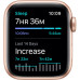 Apple Watch SE A2351 (MYDN2LL/A) GPS 40mm Sport Band (Gold Aluminum, Pink Sand)